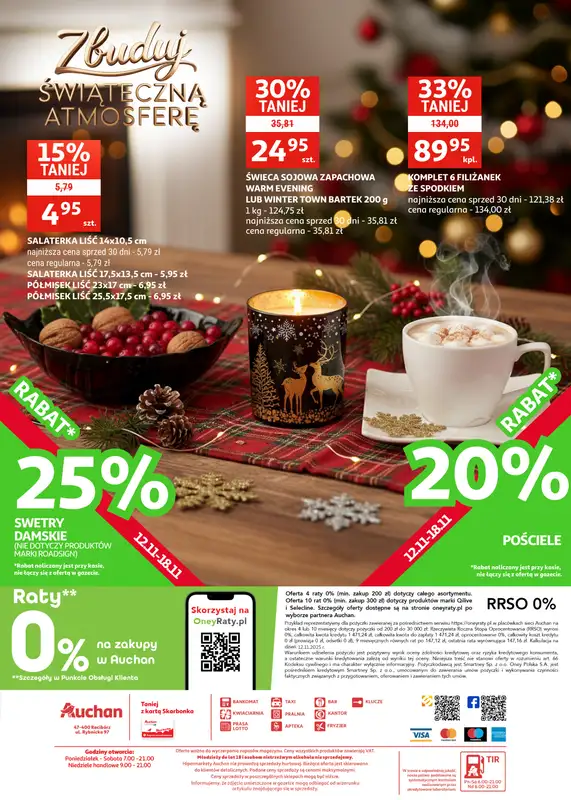 Auchan - gazetka promocyjna Gazetka Racibórz I Tydzień jesiennych okazji od środy 12.11 do wtorku 18.11 - strona 25