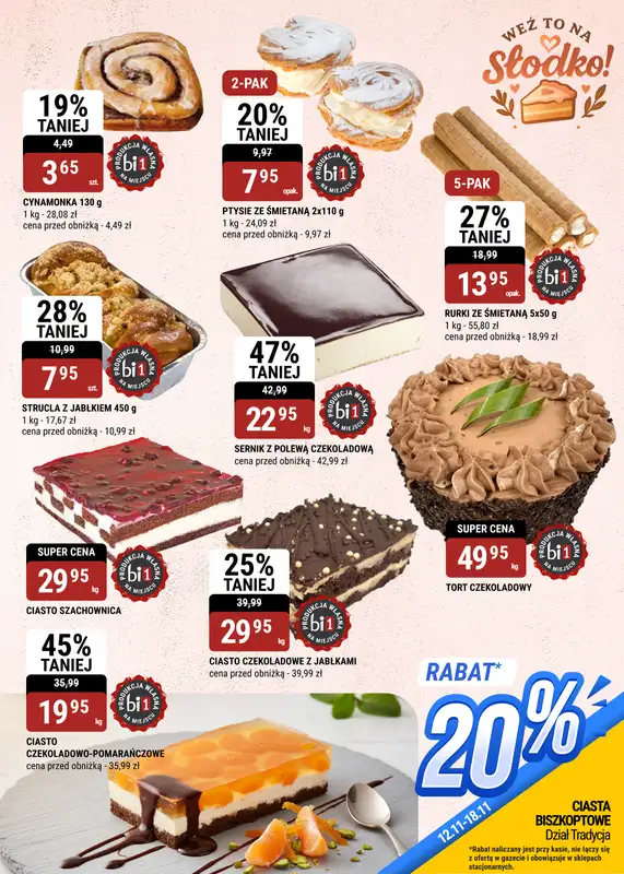 bi1 - gazetka promocyjna Gazetka Szczecin od środy 12.11 do wtorku 18.11 - strona 8