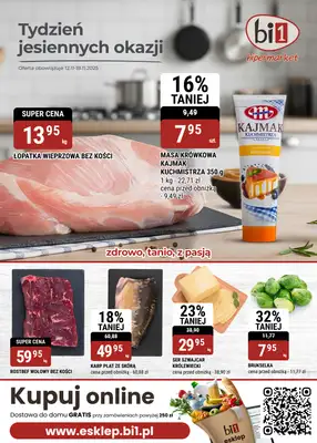 bi1 - gazetka promocyjna Gazetka Szczecin od środy 12.11 do wtorku 18.11