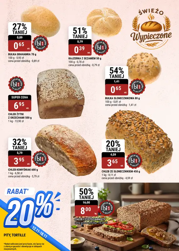 bi1 - gazetka promocyjna Gazetka Szczecin od środy 12.11 do wtorku 18.11 - strona 7