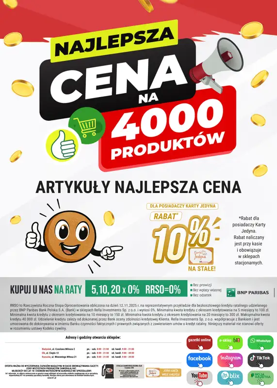 bi1 - gazetka promocyjna Gazetka Białystok, Ełk, Rzeszów od środy 12.11 do wtorku 18.11 - strona 26