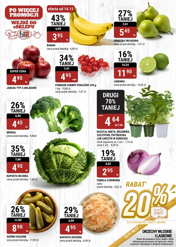 bi1 - gazetka promocyjna Gazetka Białystok, Ełk, Rzeszów od środy 12.11 do wtorku 18.11 - strona 6