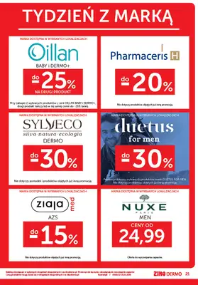 Ziko Dermo - gazetka promocyjna Urodowe must-have od czwartku 13.11 do wtorku 25.11 - strona 21