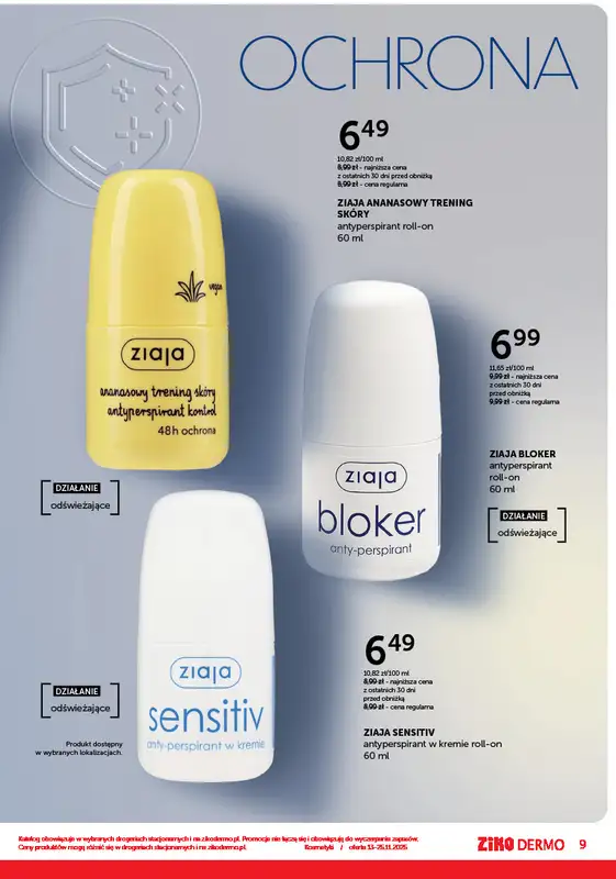 Ziko Dermo - gazetka promocyjna Urodowe must-have od czwartku 13.11 do wtorku 25.11 - strona 9