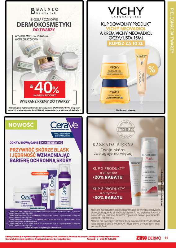 Ziko Dermo - gazetka promocyjna Urodowe must-have od czwartku 13.11 do wtorku 25.11 - strona 11