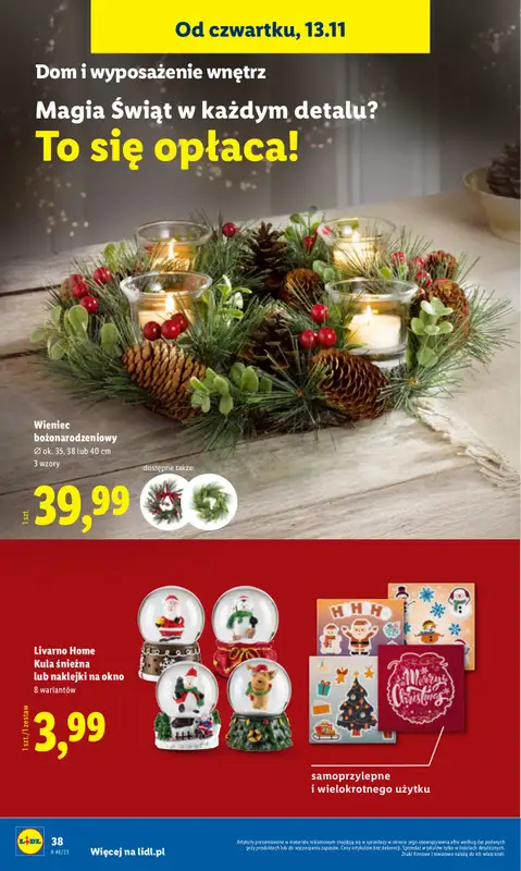 Lidl - gazetka promocyjna Katalog od poniedziałku 10.11 do soboty 15.11 - strona 42