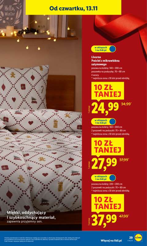 Lidl - gazetka promocyjna Katalog od poniedziałku 10.11 do soboty 15.11 - strona 33
