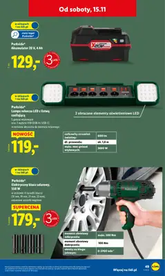 Lidl - gazetka promocyjna Katalog od poniedziałku 10.11 do soboty 15.11 - strona 53