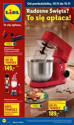 Lidl - gazetka promocyjna Katalog od poniedziałku 10.11 do soboty 15.11