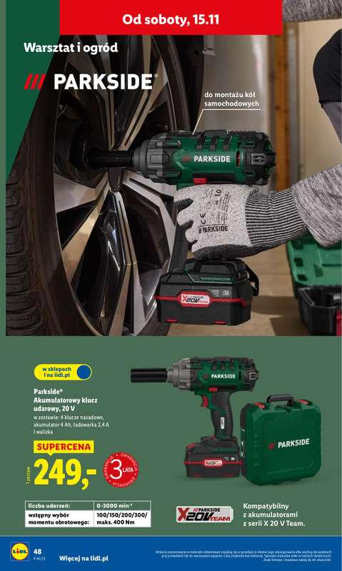 Lidl - gazetka promocyjna Katalog od poniedziałku 10.11 do soboty 15.11 - strona 52