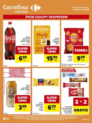 Carrefour Express - gazetka promocyjna Gazetka Express od środy 12.11 do poniedziałku 17.11 - strona 2