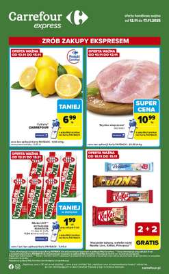 Carrefour Express - gazetka promocyjna Gazetka Express od środy 12.11 do poniedziałku 17.11