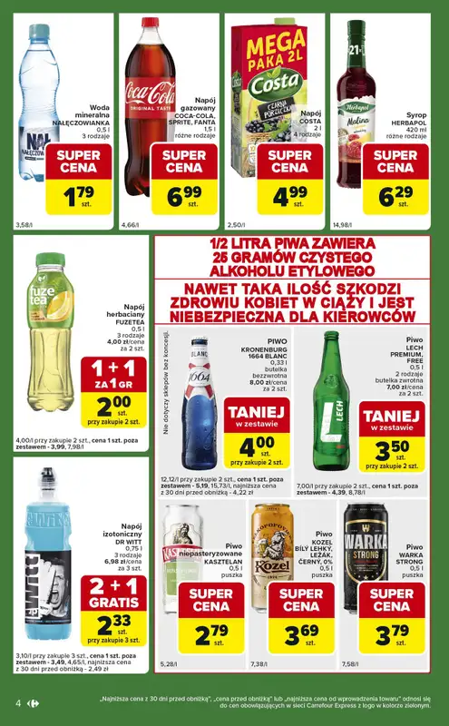 Carrefour Express - gazetka promocyjna Gazetka Express od środy 12.11 do poniedziałku 17.11 - strona 4
