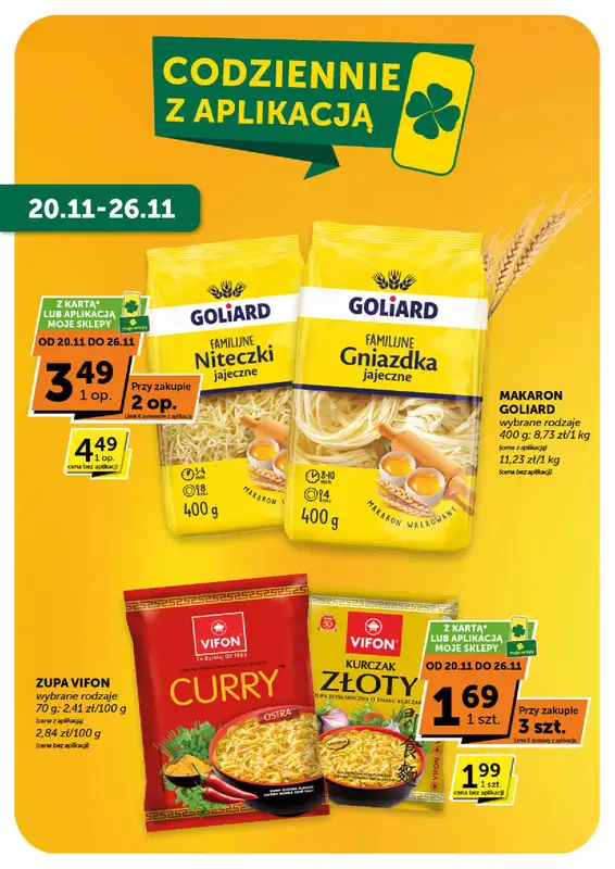 Groszek - gazetka promocyjna Gazetka Supermarket  do wtorku 25.11 - strona 21