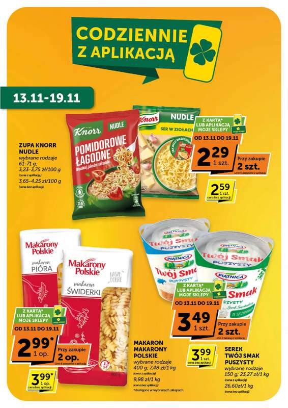 Groszek - gazetka promocyjna Gazetka Supermarket  do wtorku 25.11 - strona 6