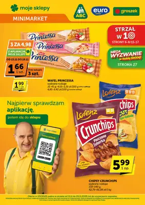 Groszek - gazetka promocyjna Gazetka Minimarket  do wtorku 25.11