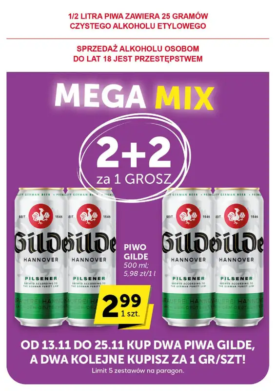 Euro Sklep - gazetka promocyjna Gazetka Supermarket  do wtorku 25.11 - strona 43