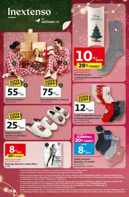 Auchan - gazetka promocyjna Gazetka Święta jak babcię kocham Hipermarket Auchan od czwartku 13.11 do środy 19.11 - strona 38