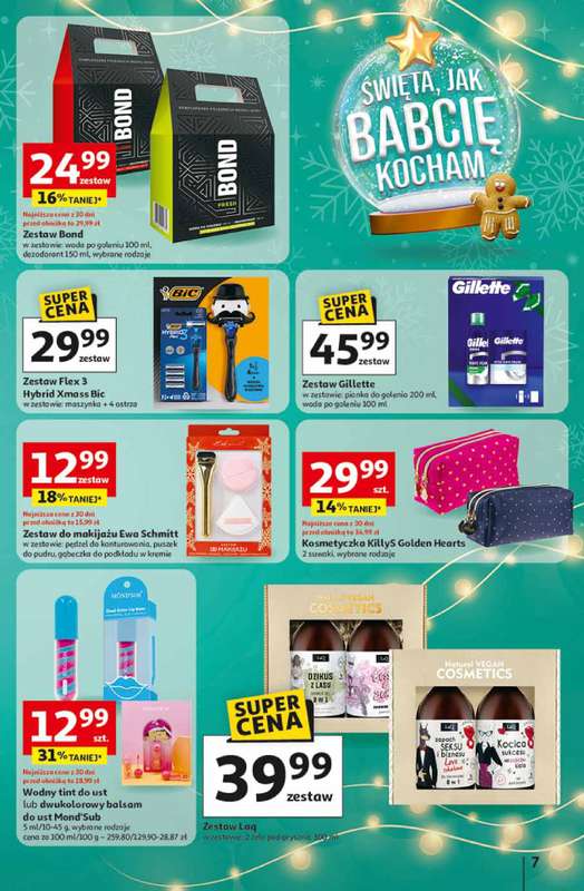 Auchan - gazetka promocyjna Gazetka Święta jak babcię kocham Hipermarket Auchan  do środy 19.11 - strona 7