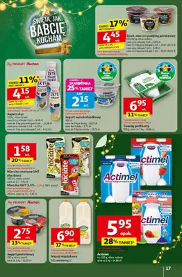 Auchan - gazetka promocyjna Gazetka Święta jak babcię kocham Hipermarket Auchan od czwartku 13.11 do środy 19.11 - strona 17