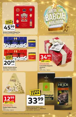Auchan - gazetka promocyjna Gazetka Święta jak babcię kocham Hipermarket Auchan od czwartku 13.11 do środy 19.11 - strona 9