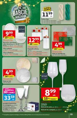 Auchan - gazetka promocyjna Gazetka Święta jak babcię kocham Hipermarket Auchan od czwartku 13.11 do środy 19.11 - strona 33