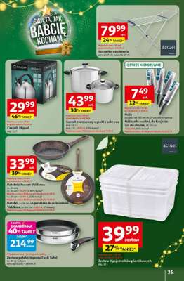 Auchan - gazetka promocyjna Gazetka Święta jak babcię kocham Hipermarket Auchan  do środy 19.11 - strona 35