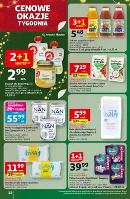 Auchan - gazetka promocyjna Gazetka Święta jak babcię kocham Hipermarket Auchan od czwartku 13.11 do środy 19.11 - strona 32