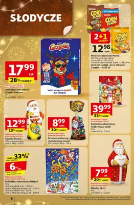 Auchan - gazetka promocyjna Gazetka Święta jak babcię kocham Hipermarket Auchan od czwartku 13.11 do środy 19.11 - strona 8