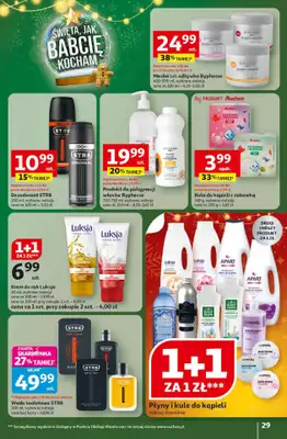 Auchan - gazetka promocyjna Gazetka Święta jak babcię kocham Hipermarket Auchan od czwartku 13.11 do środy 19.11 - strona 29