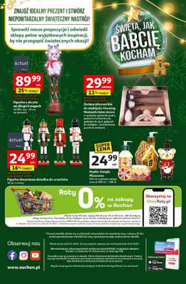 Auchan - gazetka promocyjna Gazetka Święta jak babcię kocham Hipermarket Auchan  do środy 19.11 - strona 45
