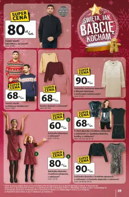 Auchan - gazetka promocyjna Gazetka Święta jak babcię kocham Hipermarket Auchan od czwartku 13.11 do środy 19.11 - strona 39
