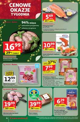 Auchan - gazetka promocyjna Gazetka Święta jak babcię kocham Supermarket Auchan od czwartku 13.11 do środy 19.11 - strona 4