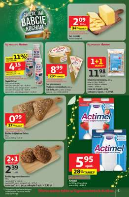 Auchan - gazetka promocyjna Gazetka Święta jak babcię kocham Supermarket Auchan od czwartku 13.11 do środy 19.11 - strona 5