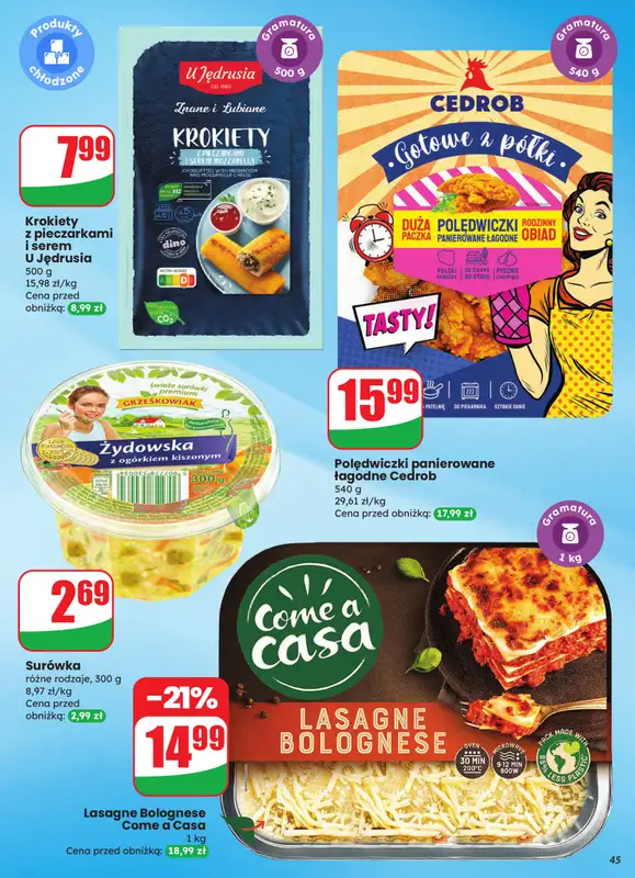 Dino - gazetka promocyjna Gazetka od środy 12.11 do wtorku 18.11 - strona 45