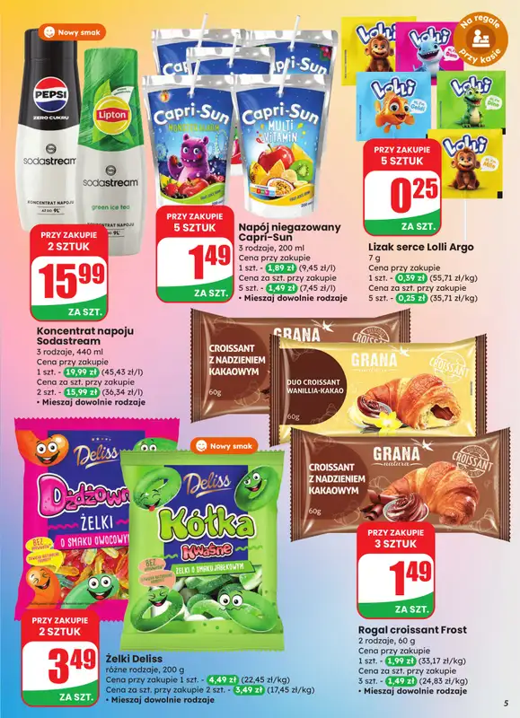 Dino - gazetka promocyjna Gazetka od środy 12.11 do wtorku 18.11 - strona 5