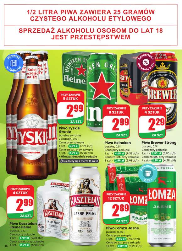 Dino - gazetka promocyjna Gazetka od środy 12.11 do wtorku 18.11 - strona 46