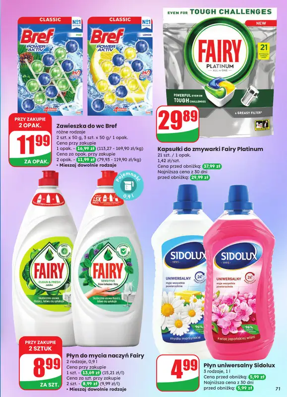 Dino - gazetka promocyjna Gazetka od środy 12.11 do wtorku 18.11 - strona 71