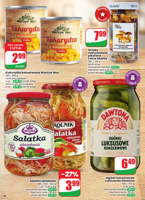 Dino - gazetka promocyjna Gazetka od środy 12.11 do wtorku 18.11 - strona 26