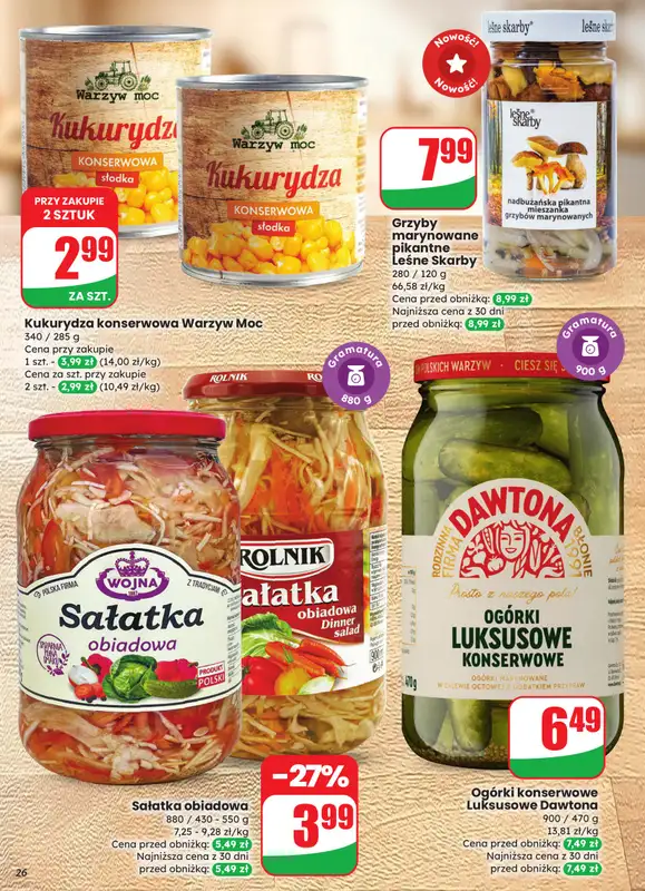 Dino - gazetka promocyjna Gazetka od środy 12.11 do wtorku 18.11 - strona 26