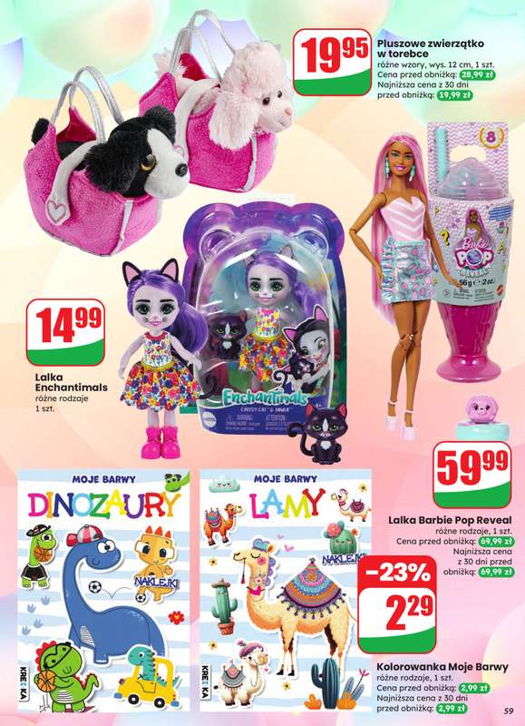 Dino - gazetka promocyjna Gazetka od środy 12.11 do wtorku 18.11 - strona 59