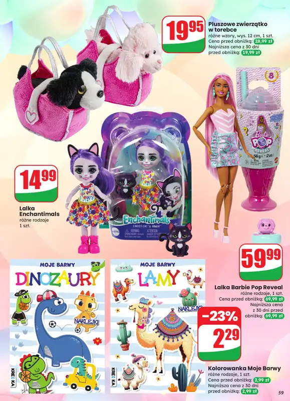 Dino - gazetka promocyjna Gazetka od środy 12.11 do wtorku 18.11 - strona 59