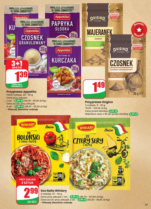 Dino - gazetka promocyjna Gazetka od środy 12.11 do wtorku 18.11 - strona 23