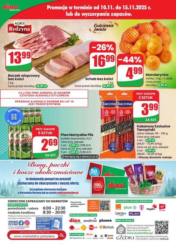 Dino - gazetka promocyjna Gazetka od środy 12.11 do wtorku 18.11 - strona 73