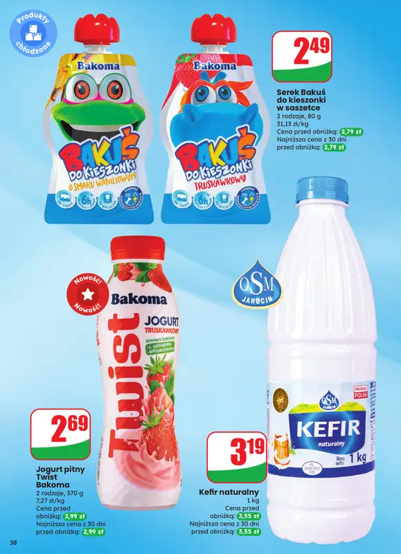 Dino - gazetka promocyjna Gazetka od środy 12.11 do wtorku 18.11 - strona 38