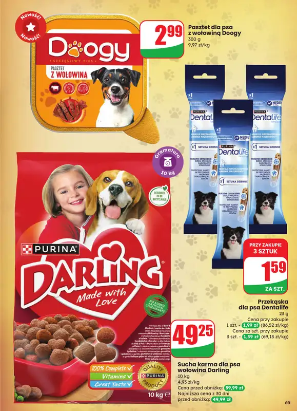 Dino - gazetka promocyjna Gazetka od środy 12.11 do wtorku 18.11 - strona 65