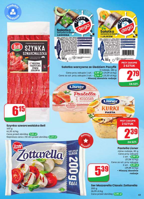 Dino - gazetka promocyjna Gazetka od środy 12.11 do wtorku 18.11 - strona 43