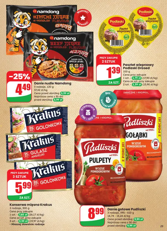 Dino - gazetka promocyjna Gazetka od środy 12.11 do wtorku 18.11 - strona 25