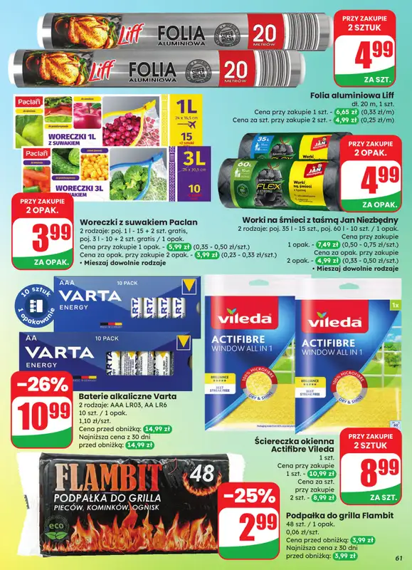 Dino - gazetka promocyjna Gazetka od środy 12.11 do wtorku 18.11 - strona 61