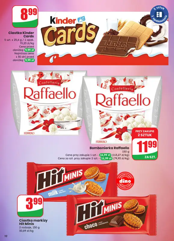 Dino - gazetka promocyjna Gazetka od środy 12.11 do wtorku 18.11 - strona 10